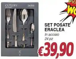 Bernava Set posate eraclea offerta
