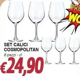 Bernava Set calici cosmopolitan offerta