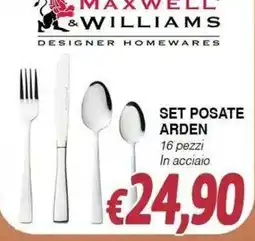 Bernava Set posate Arden offerta