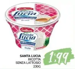 Eté Santa lucia ricotta senza lattosio offerta