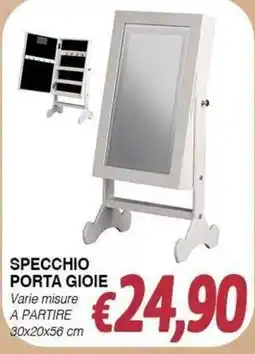 Bernava Specchio porta gioie offerta