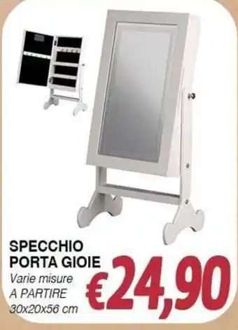 Specchio porta gioie