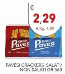 Diper Pavesi crackers salati/non salati offerta