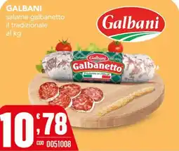 Gruppo di Palo Salame galbanetto Galbani offerta