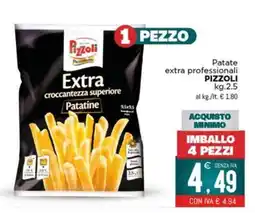Altasfera Patatine Pizzoli Extra offerta