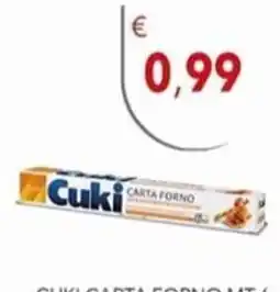 Diper Cuki carta forno offerta