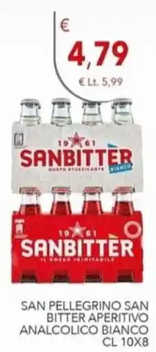 Diper San Pellegrino San Bitter Aperitivo Analcolico Bianco offerta
