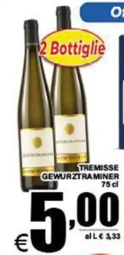 DEM Tremisse Gewurztraminer offerta
