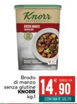 Altasfera Brodo di manzo senza glutine Knorr offerta