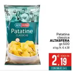 Altasfera Patatine classiche AltaSfera offerta