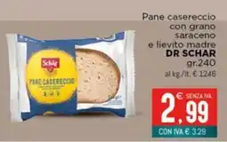 Altasfera Pane casereccio DR SCHAR offerta