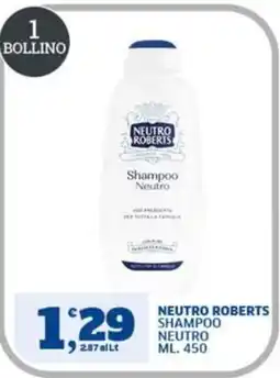 Sigma Neutro Roberts Shampoo Neutro offerta