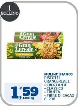 Sigma Mulino Bianco biscotti gran cereale offerta