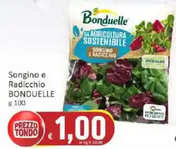 Paghi Poco Songino e Radicchio Bonduelle offerta