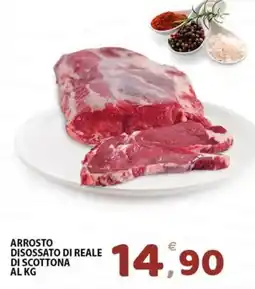 Premium Supermercati Arrosto disossato di reale di scottona offerta