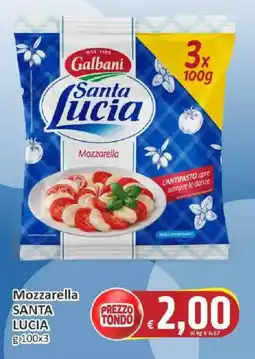 Paghi Poco Mozzarella Santa Lucia offerta