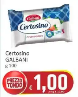 Paghi Poco Certosino Galbani offerta