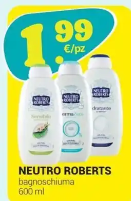 Tigotà Neutro Roberts bagnoschiuma offerta