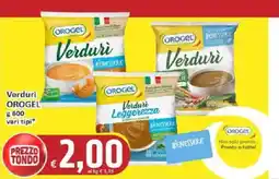 Paghi Poco Verduri OROGEL offerta