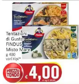 Paghi Poco Tentazioni di Gusto Misto Mare Findus offerta