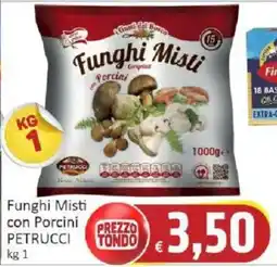 Paghi Poco Funghi Misti con Porcini PETRUCCI offerta