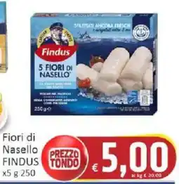 Paghi Poco Fiori di Nasello Findus offerta