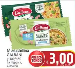 Paghi Poco Mortadellina Galbani La leggera, Classica offerta