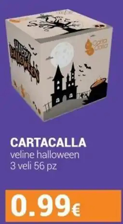 Tigotà Cartacalla veline halloween offerta