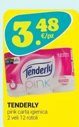 Tigotà Tenderly pink carta igienica offerta