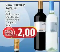 Paghi Poco Vino DOC/IGP Paolini offerta
