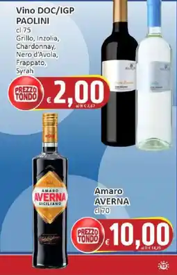 Paghi Poco Vino DOC/IGP Paolini offerta
