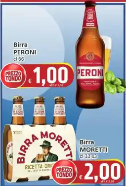 Paghi Poco Birra Peroni offerta