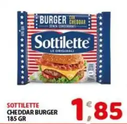 Mio Market Sottilette Cheddar Burger offerta
