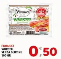 Mio Market Fiorucci Würstel senza glutine offerta
