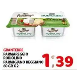 Mio Market Robiolino Parmigiano Reggiano offerta
