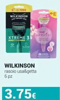 Tigotà Wilkinson rasoio usa&getta offerta
