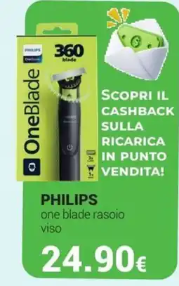 Tigotà Philips one blade rasoio viso offerta