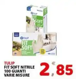 Premium Supermercati Tulip fit soft nitrile offerta