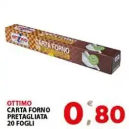 Premium Supermercati Ottimo carta forno offerta