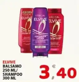 Premium Supermercati Elvive balsamo offerta