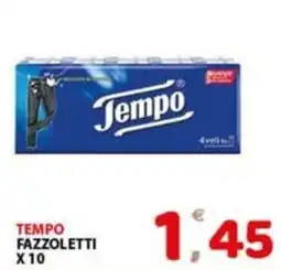 Premium Supermercati Tempo fazzoletti offerta