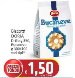 Paghi Poco Biscotti DORIA offerta