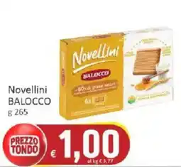 Paghi Poco Novellini Balocco offerta