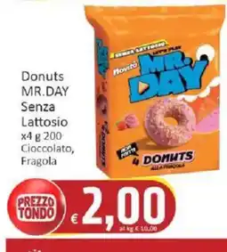 Paghi Poco Donuts MR.DAY Senza Lattosio offerta