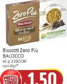 Paghi Poco Biscotti Zero Più Balocco offerta