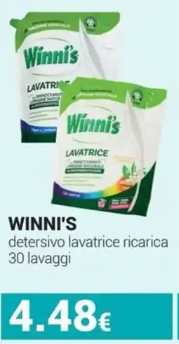 Tigotà Winni's detergente lavatrice ricarica offerta