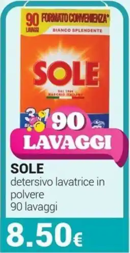 Tigotà Sole detersivo lavatrice in polvere offerta