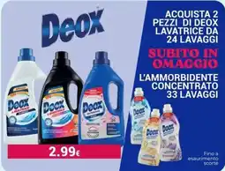 Tigotà Deox lavatrice offerta
