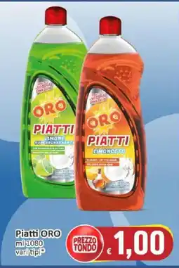 Paghi Poco Piatti ORO offerta