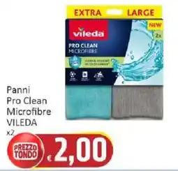 Paghi Poco Panni Pro Clean Microfibra Vileda offerta